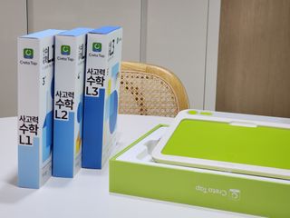 크레타탭 차세대 사고력 유아수학 학습기 페이퍼 태블릿 — 5점을 준 리뷰어가 2023년 9월 올린 사용 사진