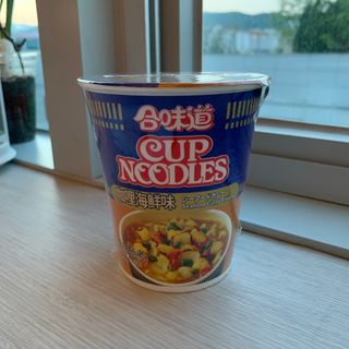 NISSIN 닛신 컵누들  4종 - 씨푸드오리지날, 씨푸드 스파이시, 씨푸드 커리, 씨푸드 XO소스 — 리뷰어가 2022년 5월 올린 사용 사진