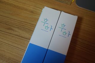 [심폐소생소] 무불소 임산부 천연 치약 — 5점을 준 리뷰어가 2021년 9월 올린 사용 사진