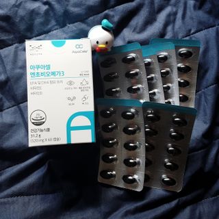 메디포스트 모비타 아쿠아셀 엔초비오메가3 60캡슐 — 4점을 준 리뷰어가 2022년 12월 올린 사용 사진