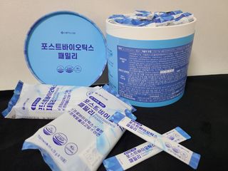 서울약사신협_포스트바이오틱스패밀리_5g x 100포 — 5점을 준 리뷰어가 2021년 4월 올린 사용 사진