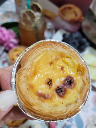 디앙뜨 포르투갈 에그타르트 오리지널 맛+패션후르츠 맛 중 택1 — 5점을 준 리뷰어가 2021년 8월 올린 사용 사진