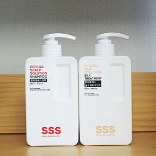 트리플에스 탈모 샴푸 580ml + 실크 트리트먼트 580ml — 5점을 준 리뷰어가 2021년 5월 올린 사용 사진