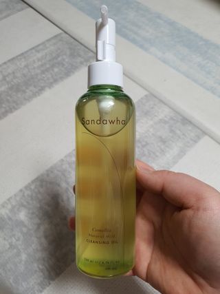 스킨큐어 산다화 순한 클렌징 동백 오일 200ml — 5점을 준 리뷰어가 2023년 4월 올린 사용 사진