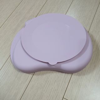 유비맘 캐릭터 실리콘 흡착 식판_색상 랜덤발송 — 5점을 준 리뷰어가 2020년 12월 올린 사용 사진
