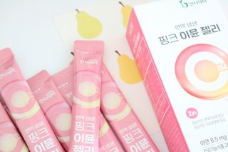 [인디닥터] 면역 생생 핑크 이뮨 젤리 — 5점을 준 리뷰어가 2022년 5월 올린 사용 사진