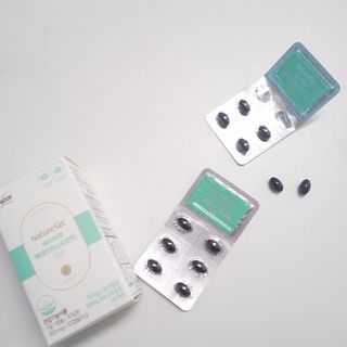 네이처셋 루테인 아스타잔틴 캡슐 1개월분 — 5점을 준 리뷰어가 2021년 7월 올린 사용 사진