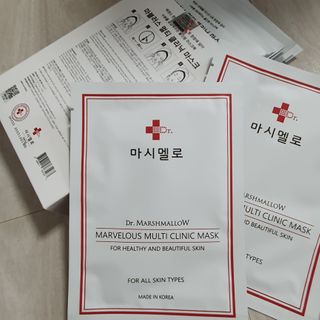 닥터마시멜로 마블러스 멀티 클리닉 마스크 — 5점을 준 리뷰어가 2021년 2월 올린 사용 사진