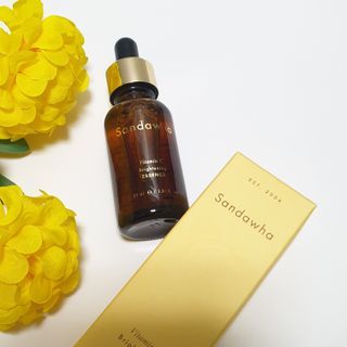 스킨큐어 산다화 비타민c 화이트닝 에센스 30ml — 5점을 준 리뷰어가 2021년 8월 올린 사용 사진