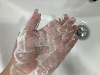 피부 트러블 케어 천연 성분 소리온 비누 soap — 5점을 준 리뷰어가 2022년 2월 올린 사용 사진
