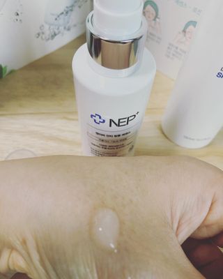 SOONWITH 순위드 NEP+ 스킨케어 3종 세트 — 5점을 준 리뷰어가 2021년 3월 올린 사용 사진