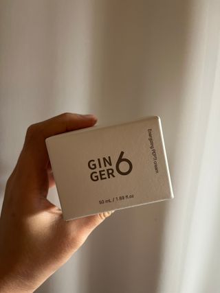 GINGER6 에너자이징 펩티 크림 — 5점을 준 리뷰어가 2021년 12월 올린 사용 사진