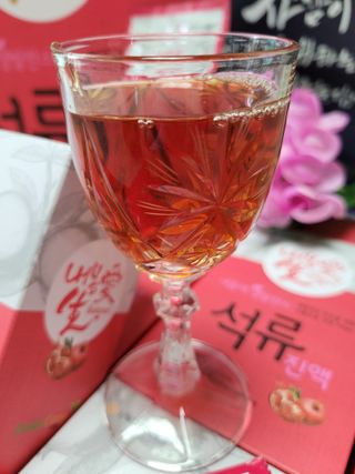 서울약사신협_내몸애생발란스석류_70ml x 30포 — 5점을 준 리뷰어가 2021년 8월 올린 사용 사진