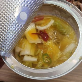 셰프애찬 단호박 백김치 1kg — 5점을 준 리뷰어가 2022년 10월 올린 사용 사진