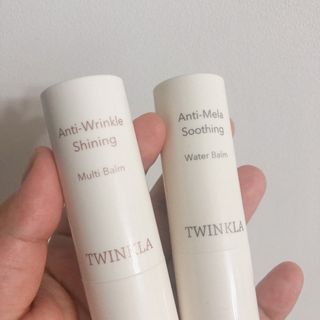 [트윙클라] 안티멜라 수딩 워터밤+안티링클 샤이닝 멀티밤 — 4점을 준 리뷰어가 2022년 7월 올린 사용 사진