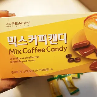 (주) 피치코리아 믹스커피캔디76g x2개입 — 5점을 준 리뷰어가 2022년 11월 올린 사용 사진