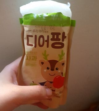 [몸엔용] 우리 아이 건강간식, 달콤한 녹용곤약젤리 디어팡 4종 — 5점을 준 리뷰어가 2021년 8월 올린 사용 사진