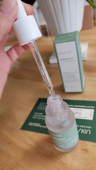 나나스킨 콤플렉스씨쓰리닥터클리어앰플 — 5점을 준 리뷰어가 2021년 6월 올린 사용 사진