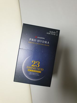 리더스코스메틱 리더스 프로 하이드라 아미노 슬리핑 마스크 — 5점을 준 리뷰어가 2021년 1월 올린 사용 사진