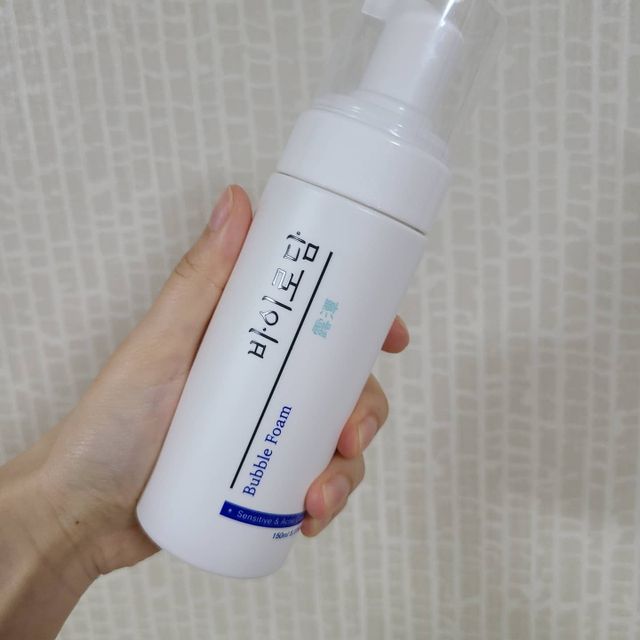 [바이로담] 저자극 약산성버블 폼 폼클렌징 150ml 리뷰 사진