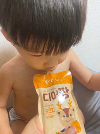 [몸엔용] 우리 아이 건강간식, 달콤한 녹용곤약젤리 디어팡 4종 — 5점을 준 리뷰어가 2021년 9월 올린 사용 사진