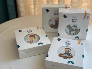 [블루 본 아이노우] 유아용 컬러마스크 40 PCS SET 2중 택 1 — 5점을 준 리뷰어가 2021년 5월 올린 사용 사진