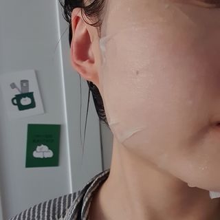 코드네이처 비아미 시카 더블 앰플 과 마스크[5장] — 5점을 준 리뷰어가 2021년 8월 올린 사용 사진