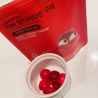 [푸름웰니스] 라바 멀티비타민 구미 36g — 3점을 준 리뷰어가 2022년 5월 올린 사용 사진