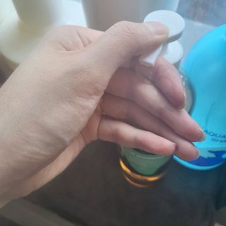 와프랩 운동하는 여성을 위한 더블유 미세먼지 세정 약산성 천연유래 샴푸 — 5점을 준 리뷰어가 2022년 3월 올린 사용 사진