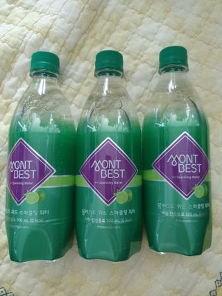 몽베스트 Montbest with Sparkling water Lime20병 — 5점을 준 리뷰어가 2021년 10월 올린 사용 사진