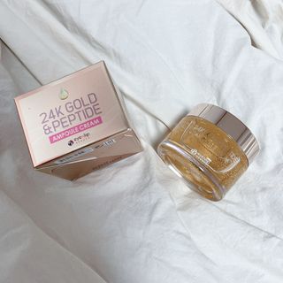 아이앤립 / EYENLIP 아이앤립 24K 골드 N 펩타이드 앰플 크림 — 5점을 준 리뷰어가 2021년 7월 올린 사용 사진