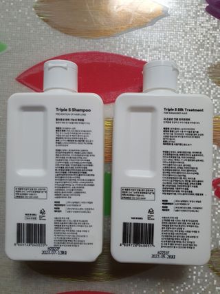 트리플에스 탈모 샴푸 275ml + 실크 트리트먼트 275ml — 5점을 준 리뷰어가 2021년 1월 올린 사용 사진