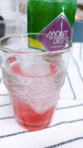 몽베스트 Montbest with Sparkling water Lemon OR Lime 20병(랜덤) — 4.5점을 준 리뷰어가 2021년 10월 올린 사용 사진
