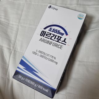 자연에온 아르긴포스 L-아르기닌 5555mg 스틱 15개입 1박스 — 5점을 준 리뷰어가 2021년 7월 올린 사용 사진