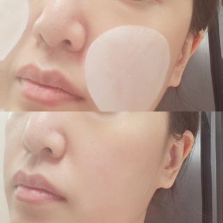 산다화 비타민씨 화이트닝 토너 패드 — 5점을 준 리뷰어가 2023년 8월 올린 사용 사진