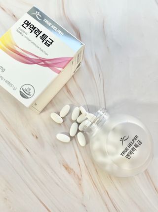 트루헬퍼 면역력특급 면역력높이는 영양제 1박스 2개월 — 5점을 준 리뷰어가 2023년 2월 올린 사용 사진