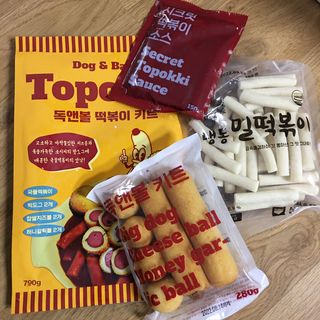 Dog&Ball 독앤볼 독앤볼 떡볶이 키트 — 5점을 준 리뷰어가 2021년 12월 올린 사용 사진