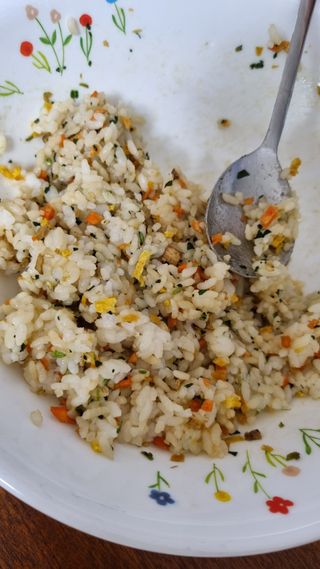 해풀잎 누구나 김밥*1ea [(혼합야채 35g *1ea,  김밥김 (5g, 5ea),  양념간장 (6g, 5ea), 참기름(5g, 2ea)] — 5점을 준 리뷰어가 2022년 7월 올린 사용 사진