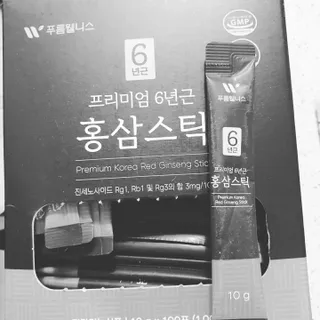[푸름웰니스] 프리미엄 6년근 홍삼스틱 3mg x 100포 — 5점을 준 리뷰어가 2022년 2월 올린 사용 사진