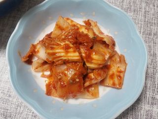 셰프애찬 알배기 겉절이 김치 1kg — 5점을 준 리뷰어가 2022년 11월 올린 사용 사진