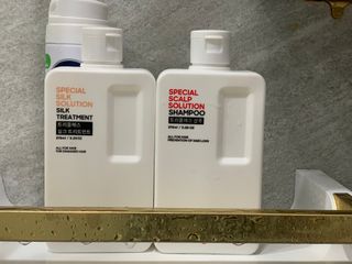 트리플에스 탈모 샴푸 275ml + 실크 트리트먼트 275ml — 5점을 준 리뷰어가 2021년 2월 올린 사용 사진