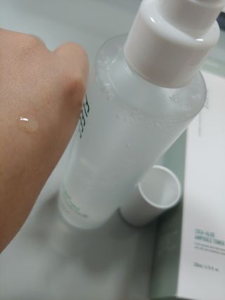 플리프 시카-알로에 앰플 토너 200ML — 4점을 준 리뷰어가 2021년 1월 올린 사용 사진