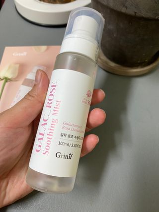 그리니프 유기농 갈락 로즈 수딩미스트 100ml — 5점을 준 리뷰어가 2023년 4월 올린 사용 사진