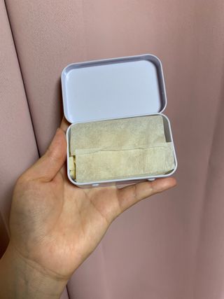 [아이스칩스] 무설탕 비건 자일리톨 캔디 7종 2개기준 — 4점을 준 리뷰어가 2021년 6월 올린 사용 사진