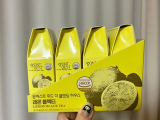 몽베스트 위드더 블랜딩 하우스 _레몬 블랙티 — 5점을 준 리뷰어가 2022년 12월 올린 사용 사진