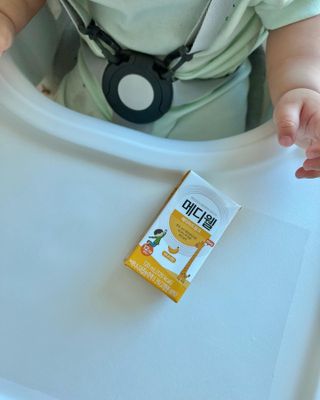 메디웰 페디아드링크 미니 바나나맛 — 5점을 준 리뷰어가 2022년 5월 올린 사용 사진