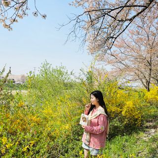 CJ올리브영 베리 & 체리 프로틴 베이글칩 / 치즈 & 복숭아 프로틴 베이글칩 — 5점을 준 리뷰어가 2023년 4월 올린 사용 사진
