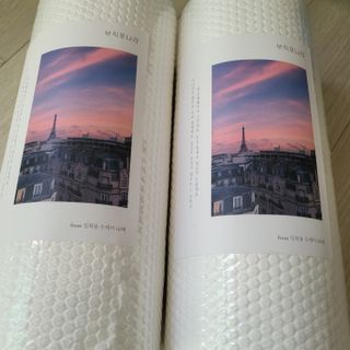 부직포나라 중금속유해물질ZERO 뜯어쓰는 주방 일회용수세미 60매 2매 — 5점을 준 리뷰어가 2022년 11월 올린 사용 사진