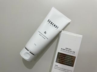 세렌디뷰티 퓨어델라 부스팅 바디크림 — 5점을 준 리뷰어가 2021년 8월 올린 사용 사진