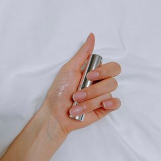 아이디플라코스메틱 페이스핏 투명 립 핏러 — 3점을 준 리뷰어가 2021년 6월 올린 사용 사진